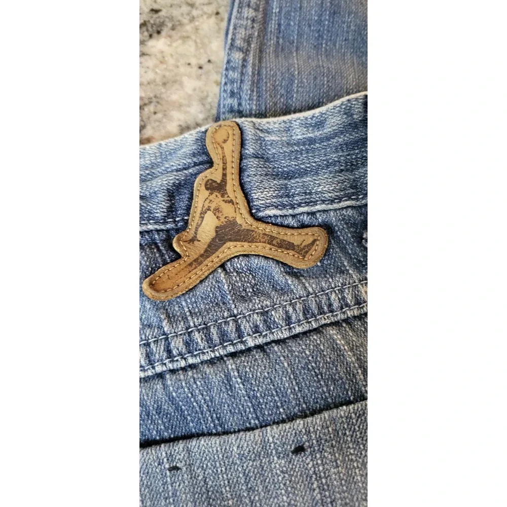 Vintage 2005 Air Jordan 20th Anniversary Jeans Sz 40x34 (38x31) Baggy Distressed